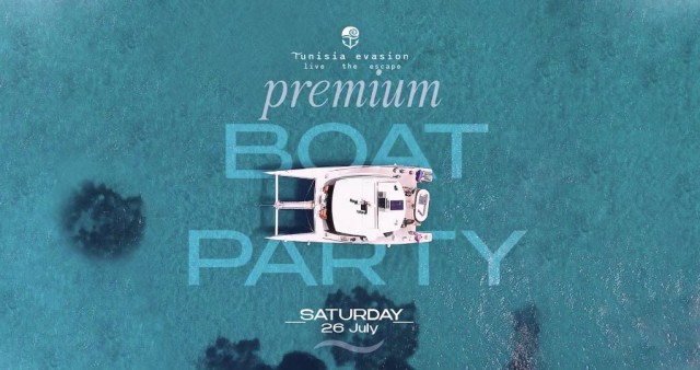 Premium boat party á Bizerte